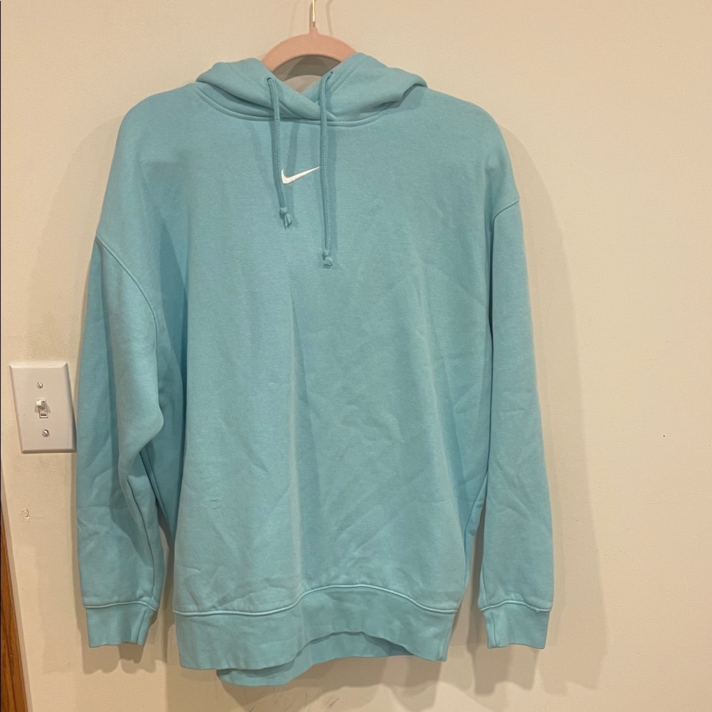 Nike Light Blue Hoodie